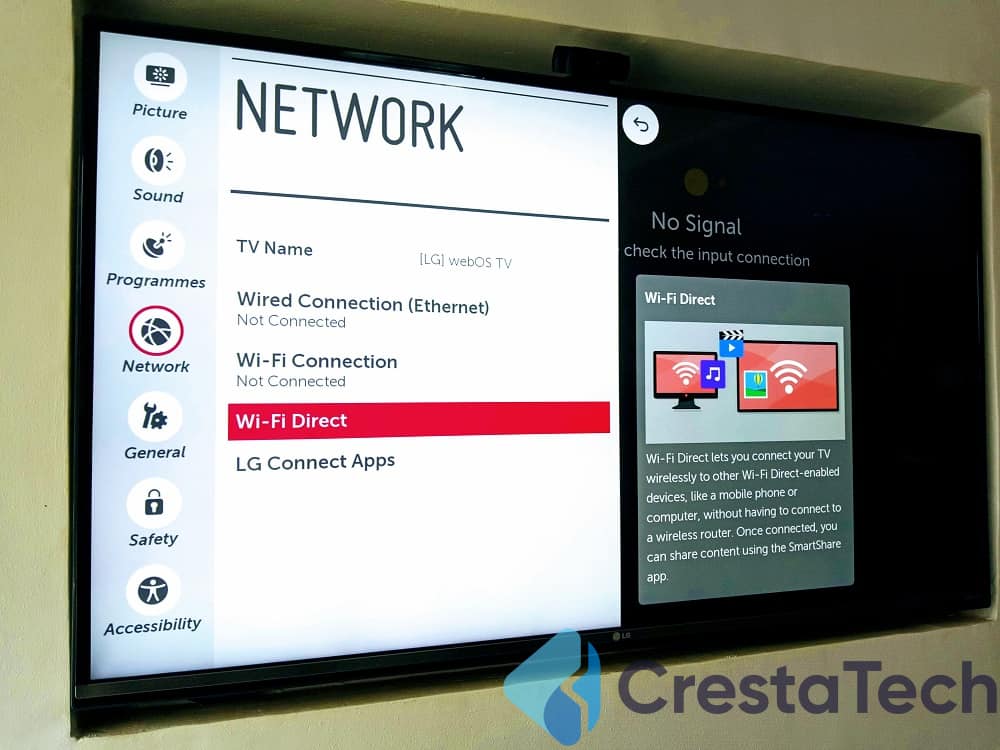 Linking Your LG TV To The Internet Through Wi-Fi